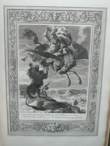 44. Bellerophon fights the Chimera